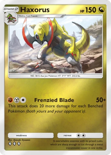 348 Haxorus – Deluxe Pack: Mega