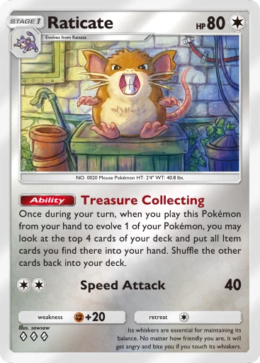 351 Raticate – Deluxe Pack: Mega