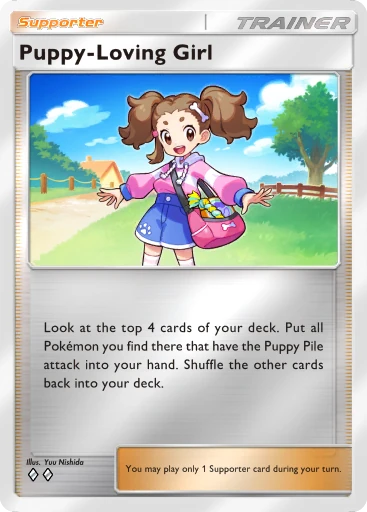 382 Puppy-Loving Girl – Deluxe Pack: Mega
