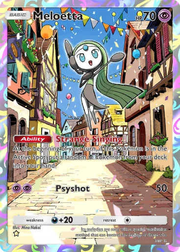 405 Meloetta – Deluxe Pack: Mega