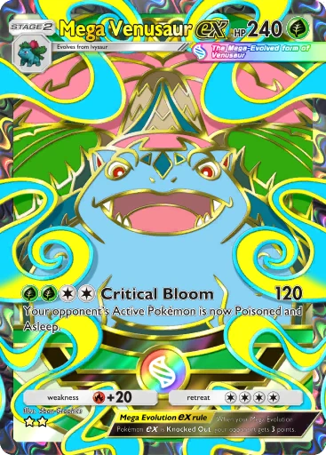409 Mega Venusaur ex – Deluxe Pack: Mega