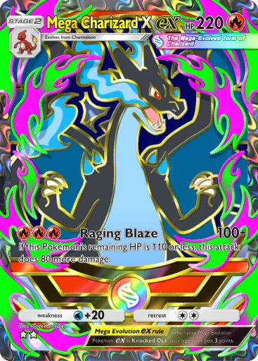 411 Mega Charizard X ex – Deluxe Pack: Mega