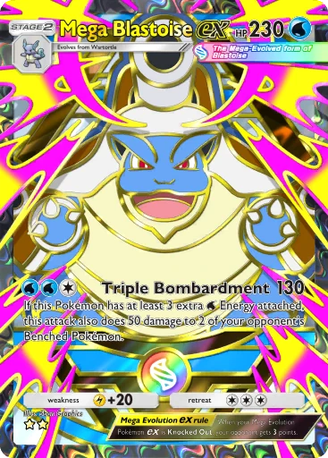 414 Mega Blastoise ex – Deluxe Pack: Mega