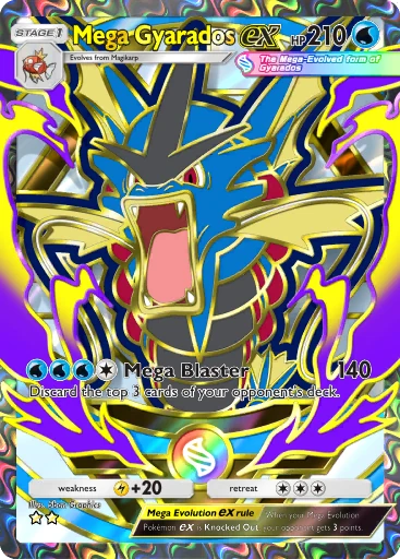 415 Mega Gyarados ex – Deluxe Pack: Mega