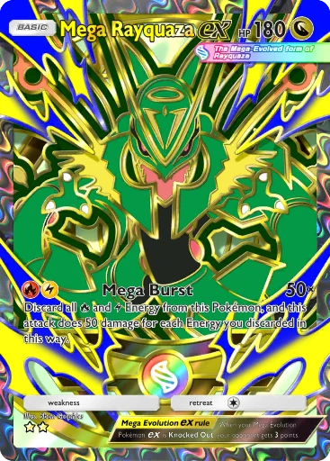 420 Mega Rayquaza ex – Deluxe Pack: Mega