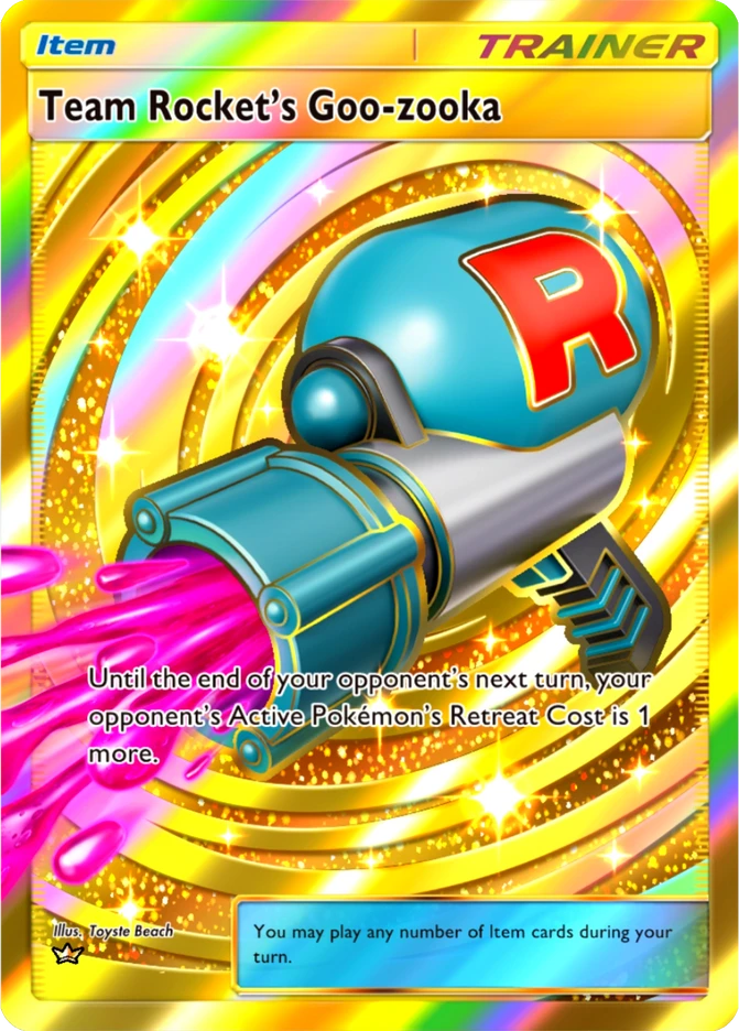 110 Team Rocket's Goo-zooka – Team Rocket's Ambition