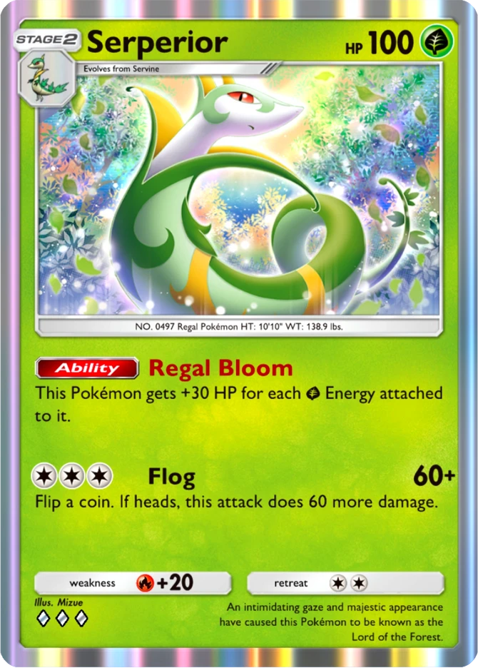 005 Serperior – Team Rocket's Ambition