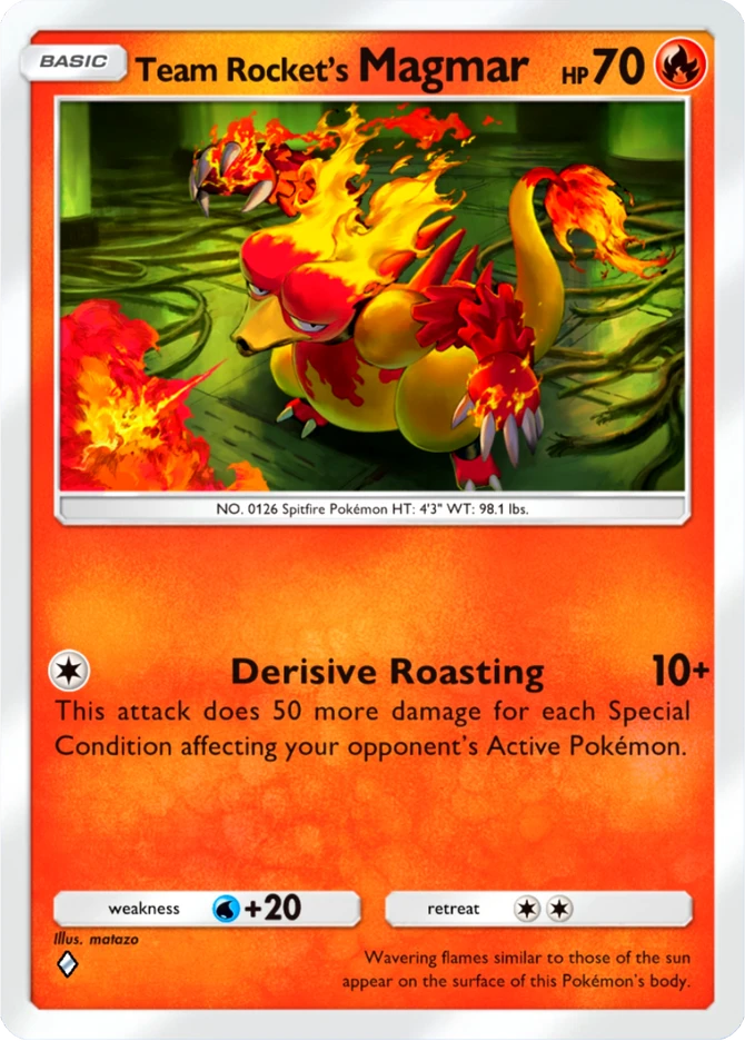 006 Team Rocket's Magmar – Team Rocket's Ambition