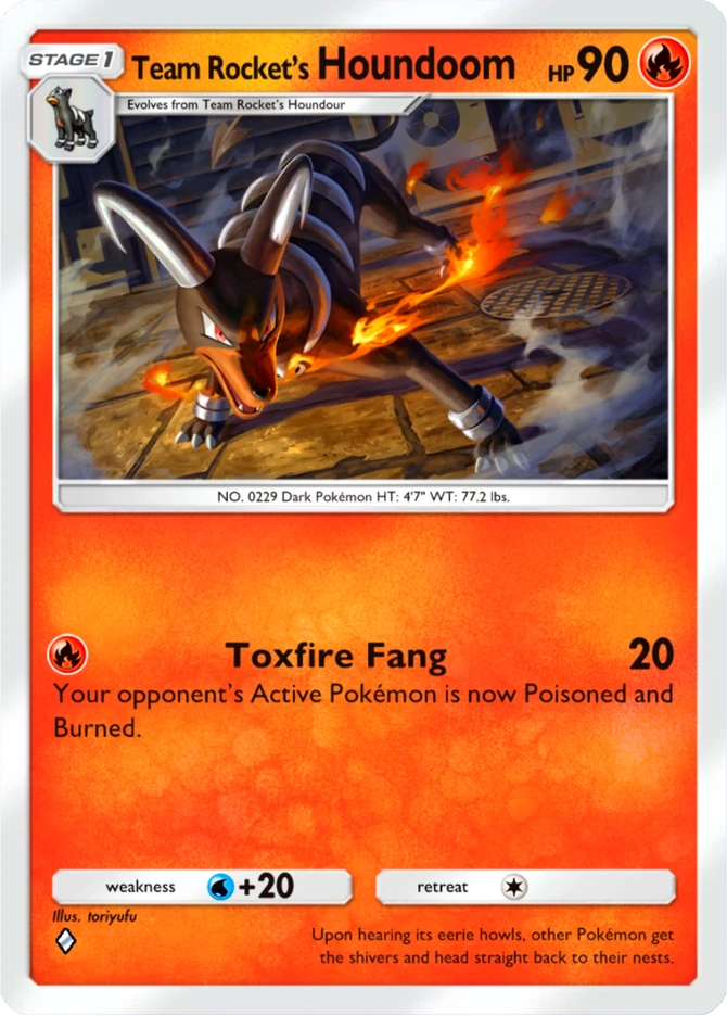 009 Team Rocket's Houndoom – Team Rocket's Ambition