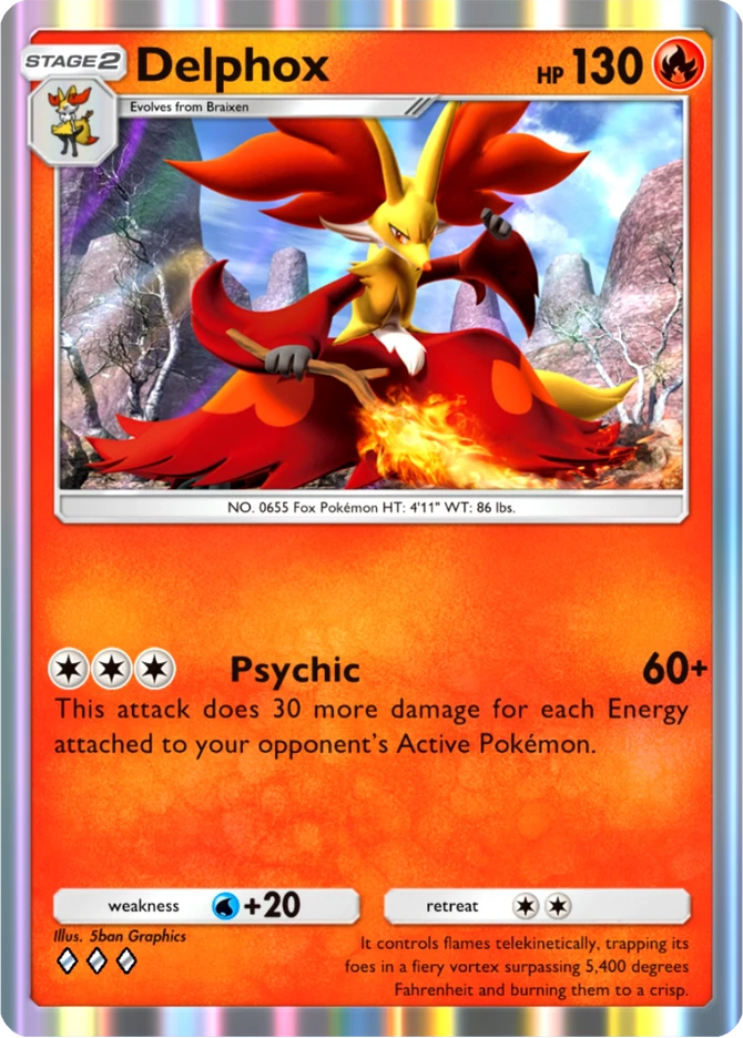 012 Delphox – Team Rocket's Ambition