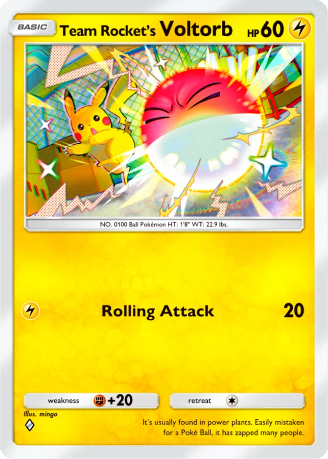 019 Team Rocket's Voltorb – Team Rocket's Ambition