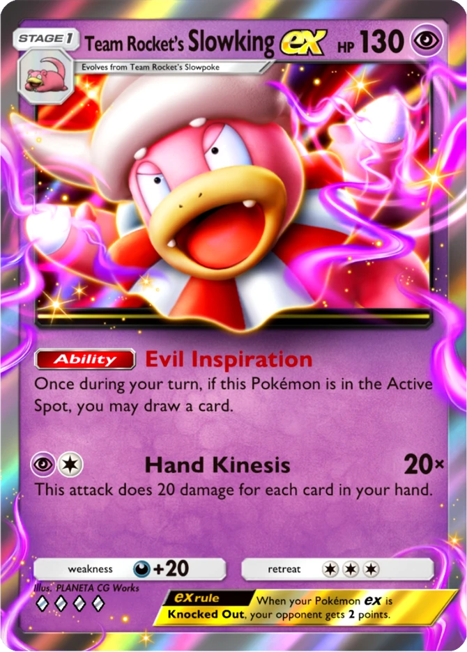 026 Team Rocket's Slowking ex – Team Rocket's Ambition