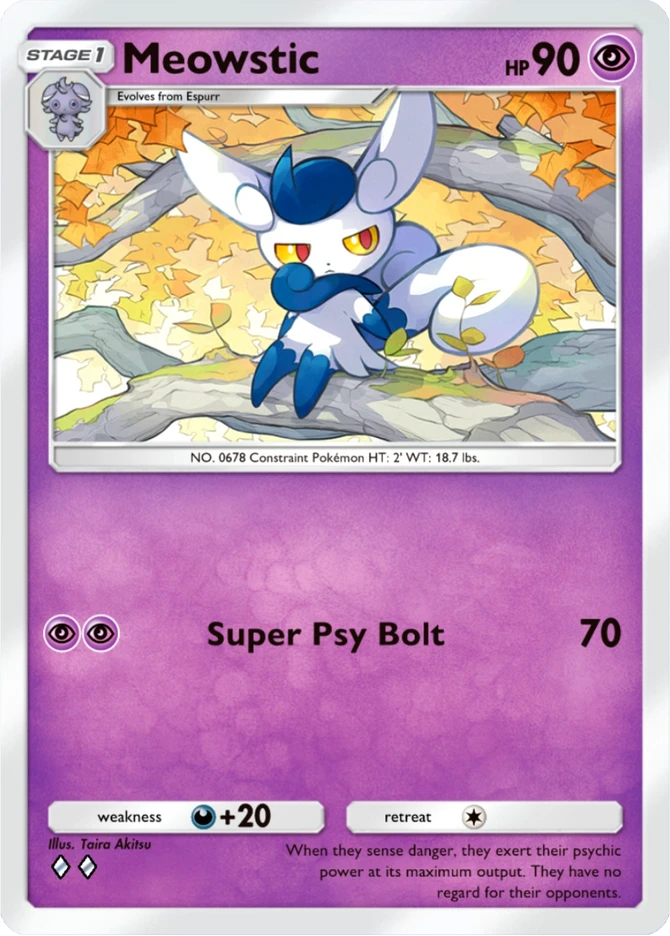 032 Meowstic – Team Rocket's Ambition