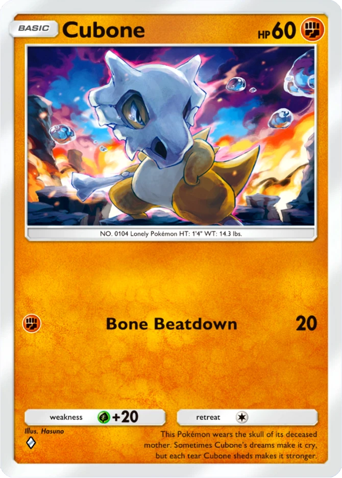 035 Cubone – Team Rocket's Ambition