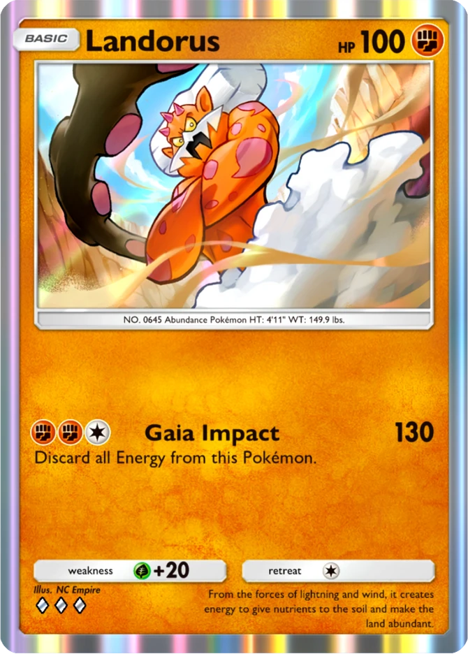 037 Landorus – Team Rocket's Ambition