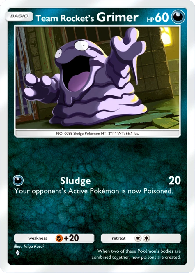 040 Team Rocket's Grimer – Team Rocket's Ambition