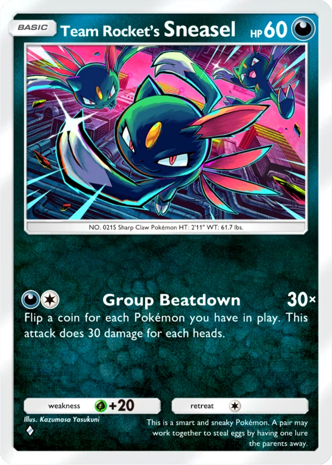 044 Team Rocket's Sneasel – Team Rocket's Ambition