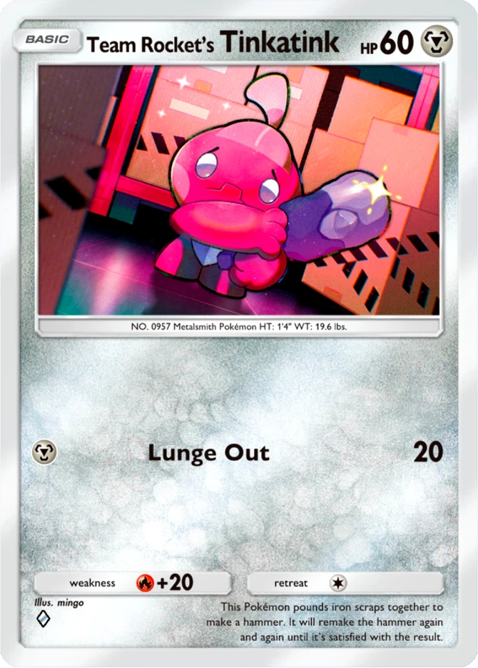 048 Team Rocket's Tinkatink – Team Rocket's Ambition