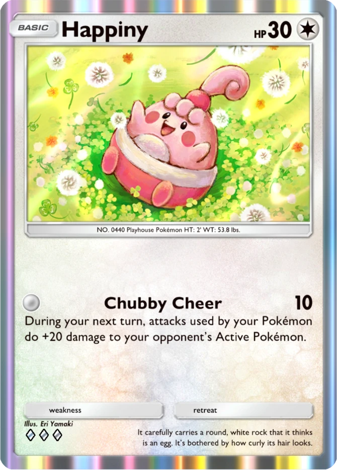 063 Happiny – Team Rocket's Ambition