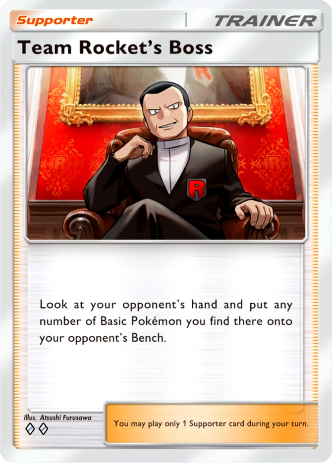 071 Team Rocket's Boss – Team Rocket's Ambition