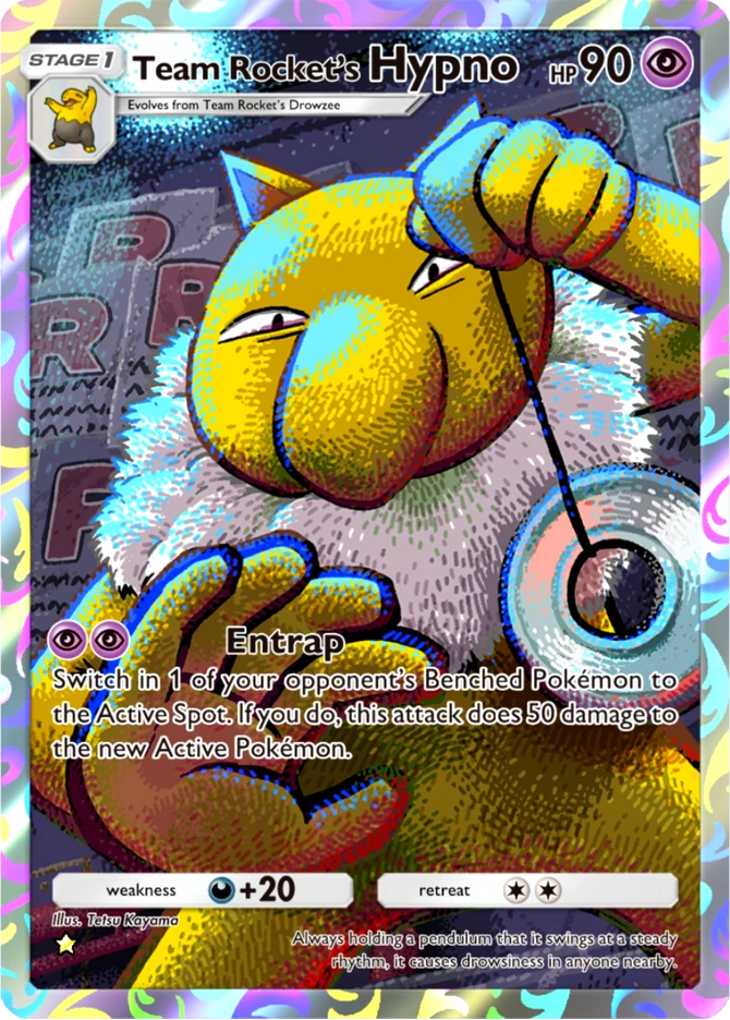 074 Team Rocket's Hypno – Team Rocket's Ambition