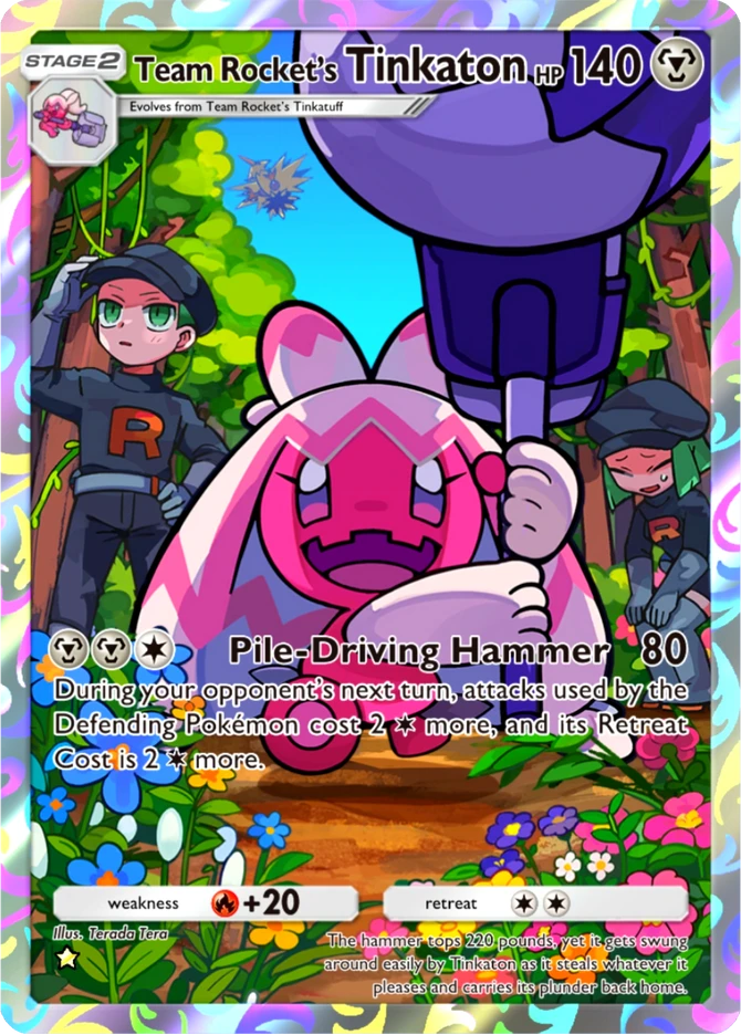075 Team Rocket's Tinkaton – Team Rocket's Ambition