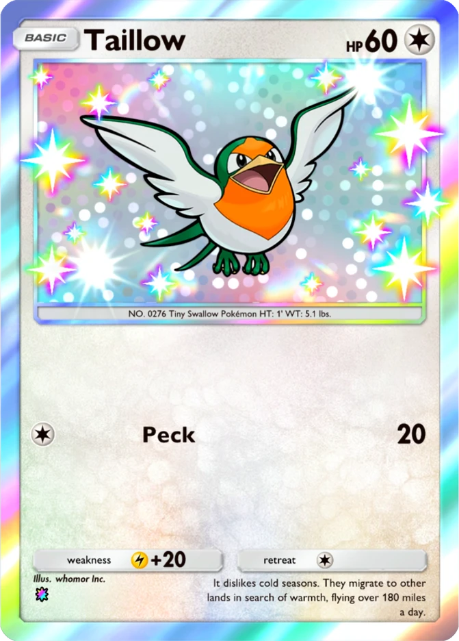 103 Taillow – Team Rocket's Ambition