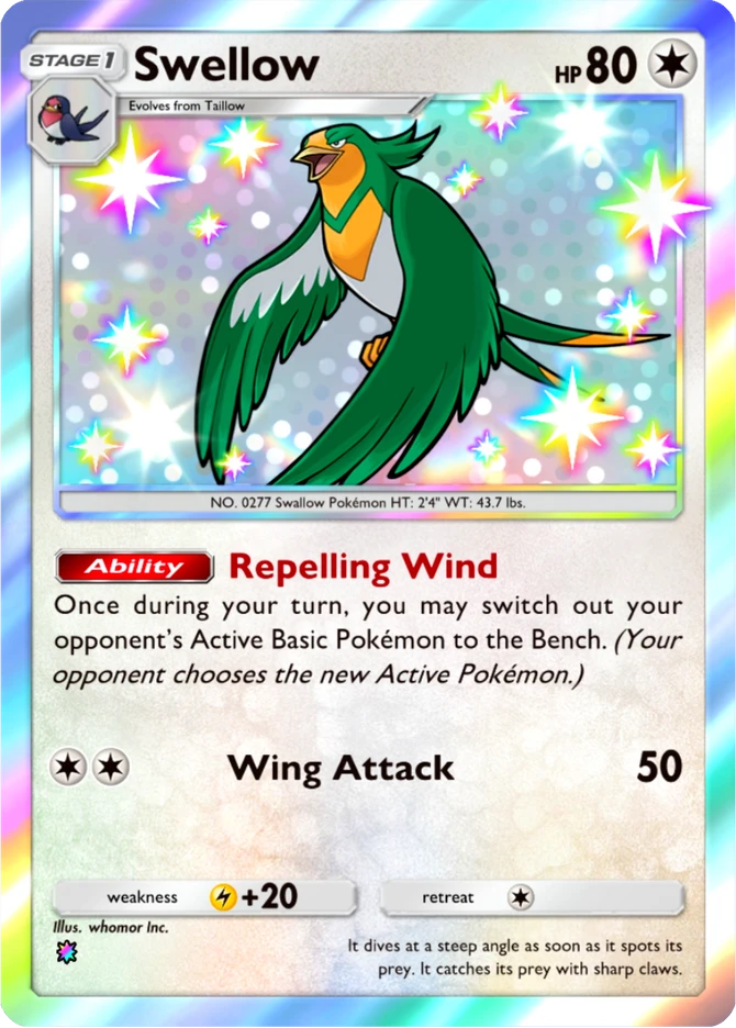 104 Swellow – Team Rocket's Ambition
