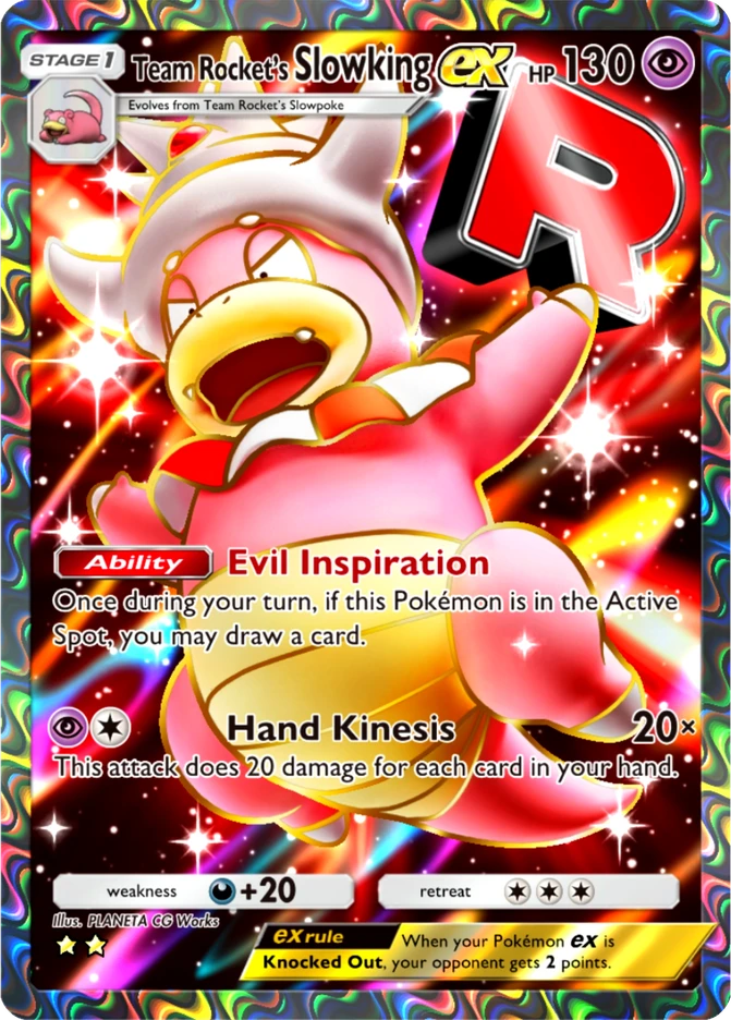 082 Team Rocket's Slowking ex – Team Rocket's Ambition