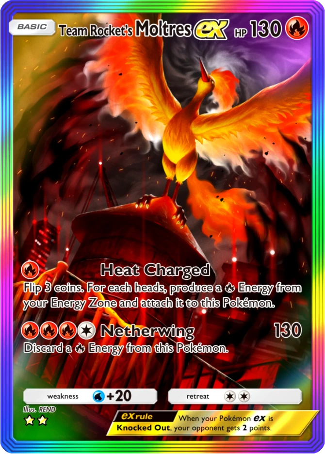 088 Team Rocket's Moltres ex – Team Rocket's Ambition