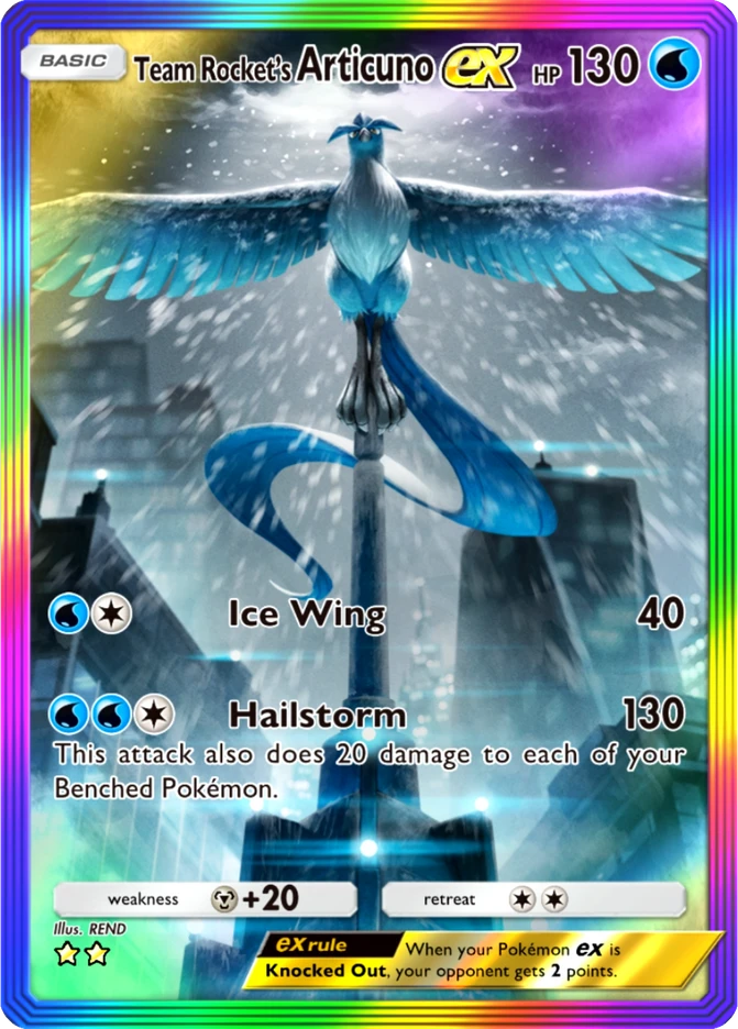 089 Team Rocket's Articuno ex – Team Rocket's Ambition