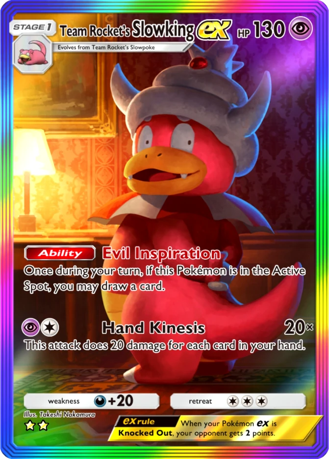 091 Team Rocket's Slowking ex – Team Rocket's Ambition