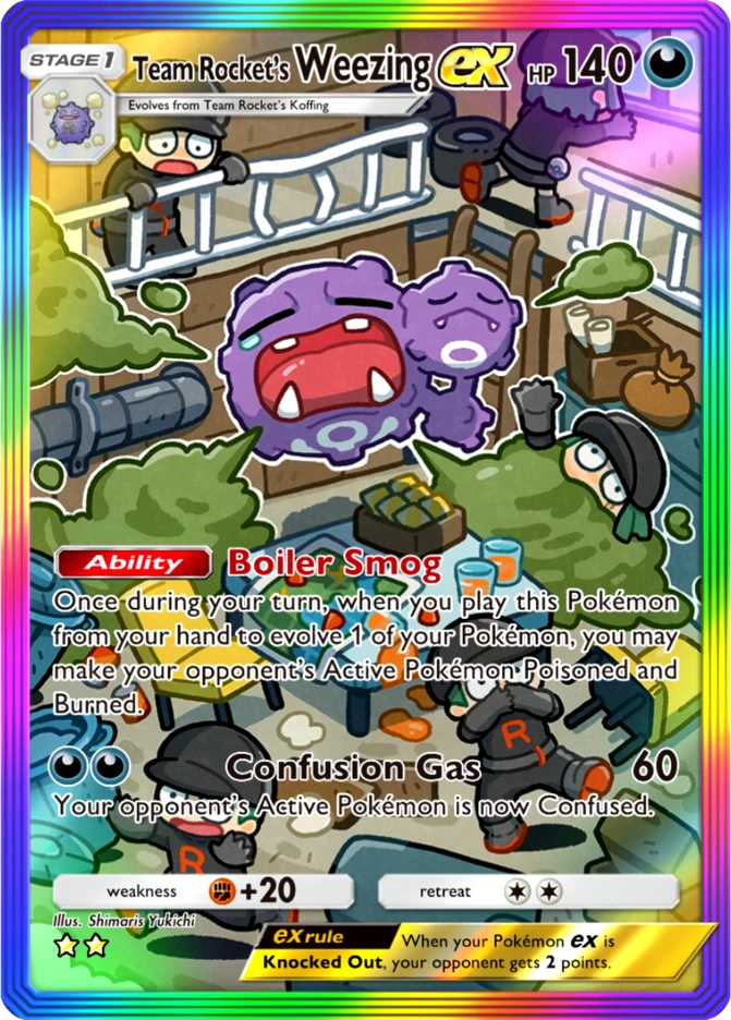 092 Team Rocket's Weezing ex – Team Rocket's Ambition