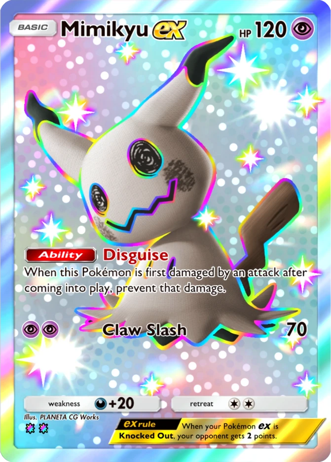107 Mimikyu ex – Team Rocket's Ambition