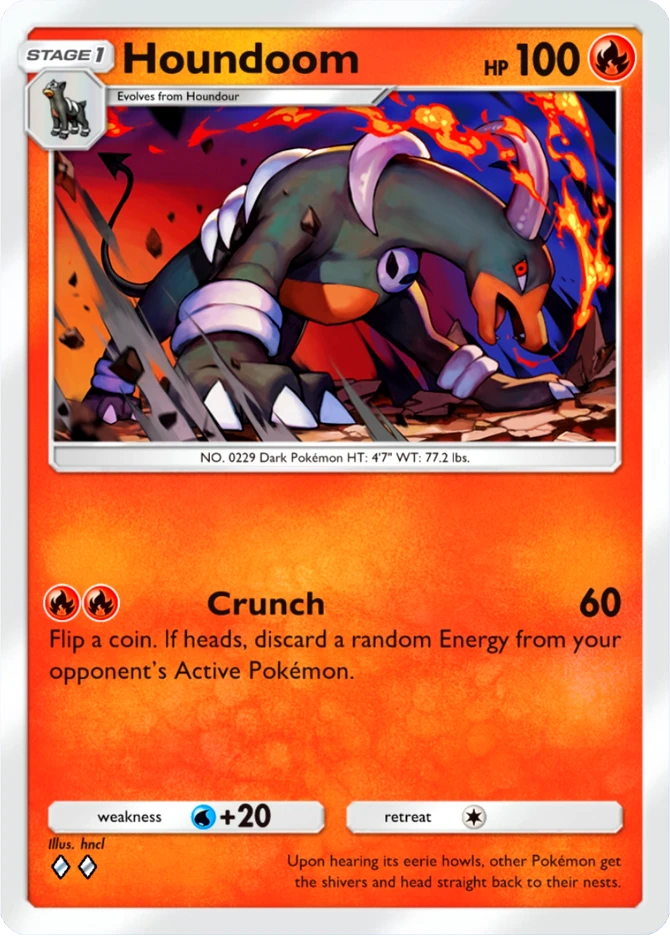 028 Houndoom – Ruler of the Skies