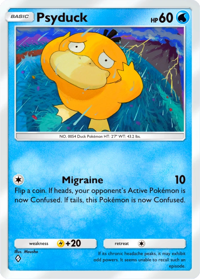 030 Psyduck – Ruler of the Skies
