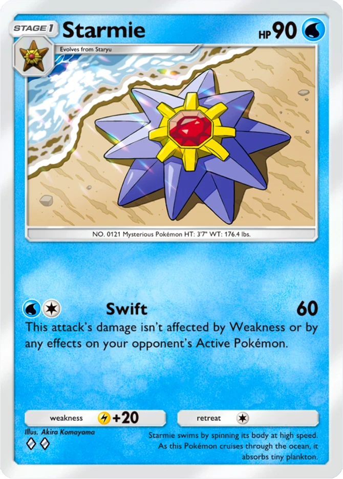 033 Starmie – Ruler of the Skies