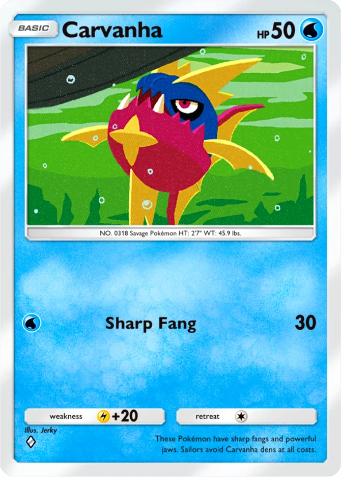 034 Carvanha – Ruler of the Skies