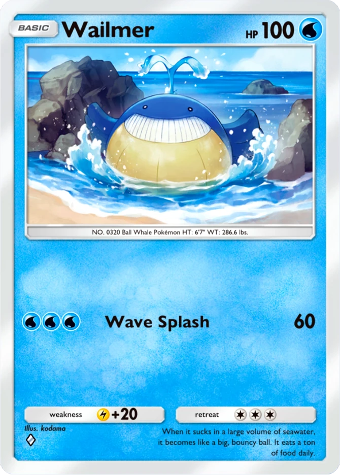 036 Wailmer – Ruler of the Skies