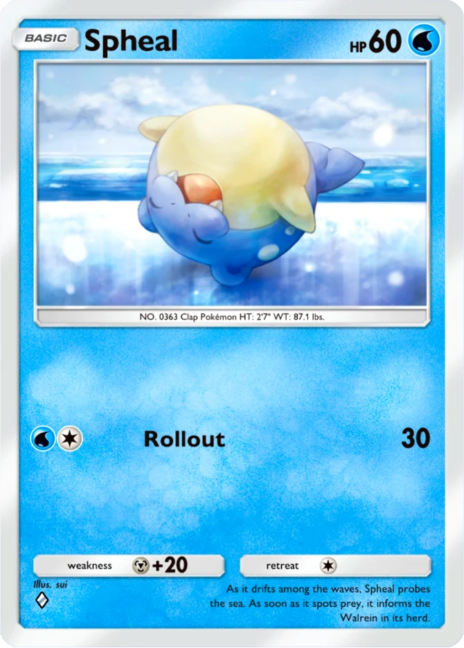 038 Spheal – Ruler of the Skies