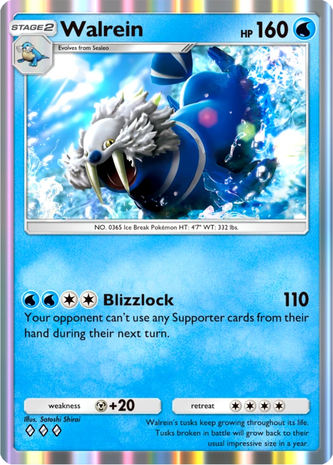 040 Walrein – Ruler of the Skies