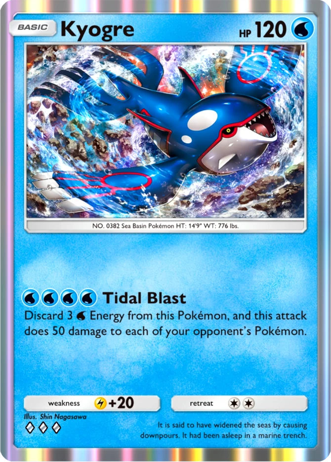 041 Kyogre – Ruler of the Skies