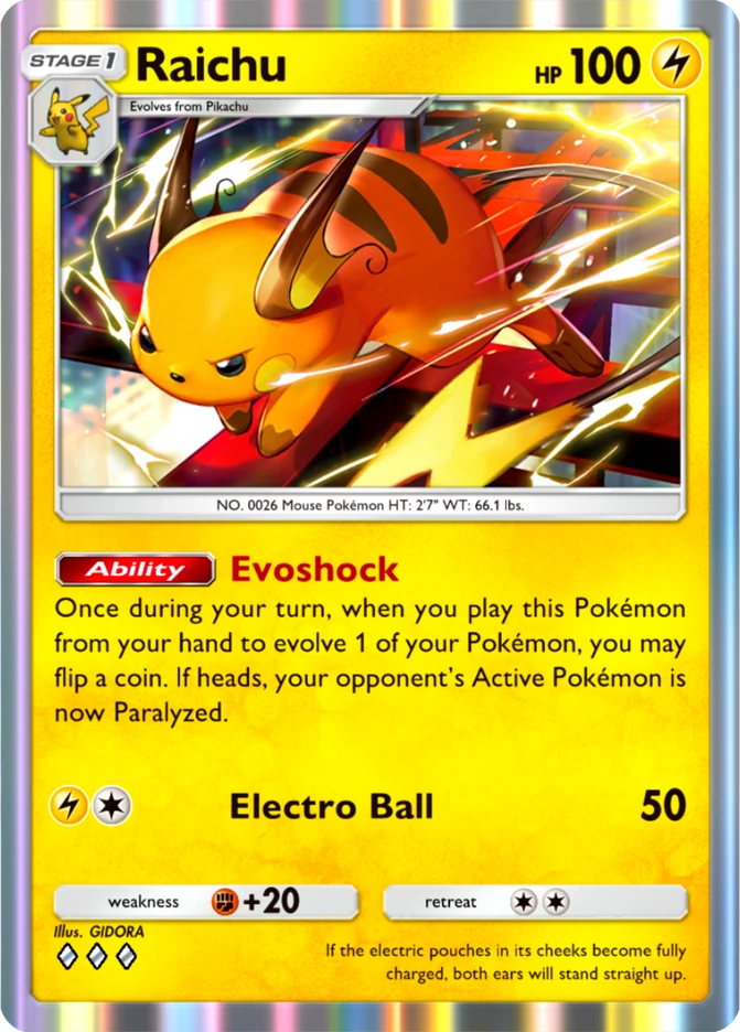 050 Raichu – Ruler of the Skies