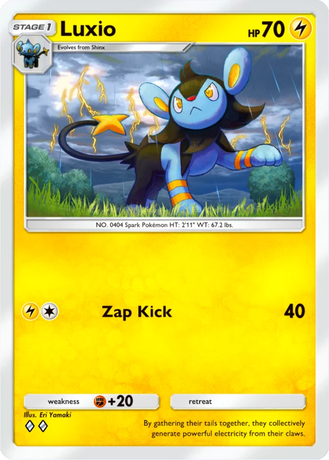 052 Luxio – Ruler of the Skies
