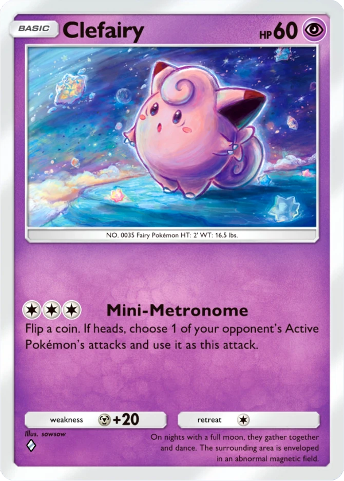 064 Clefairy – Ruler of the Skies