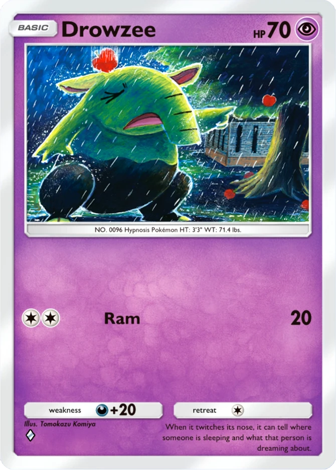 066 Drowzee – Ruler of the Skies