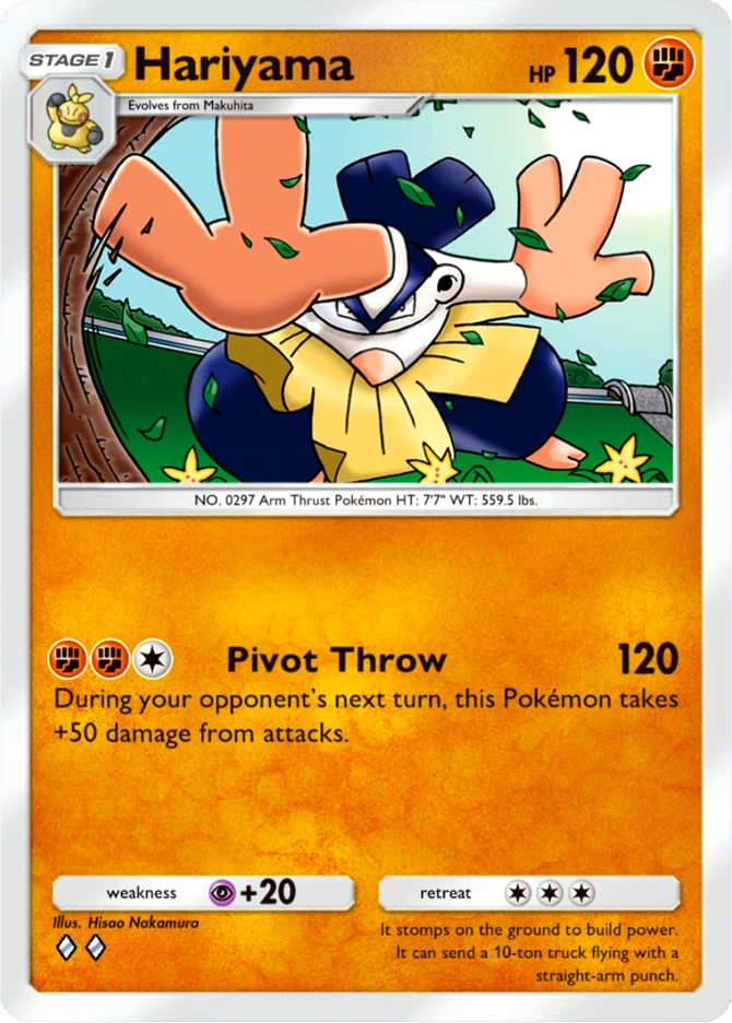 080 Hariyama – Ruler of the Skies