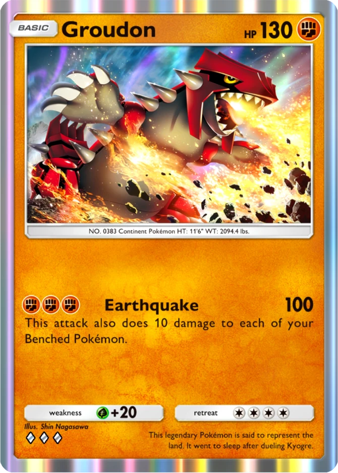 083 Groudon – Ruler of the Skies