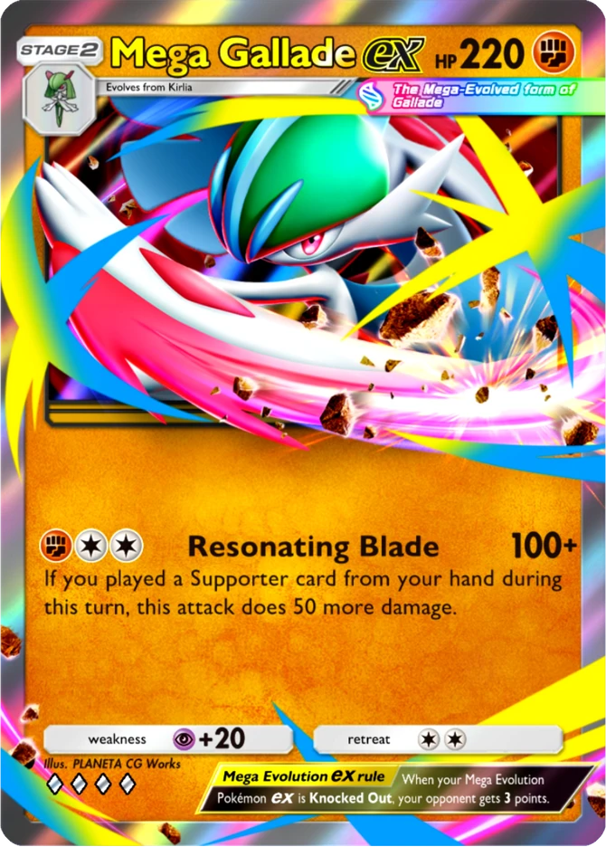 084 Mega Gallade ex – Ruler of the Skies