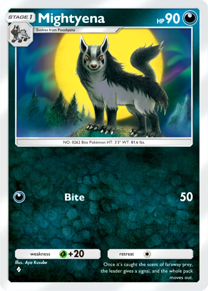 094 Mightyena – Ruler of the Skies
